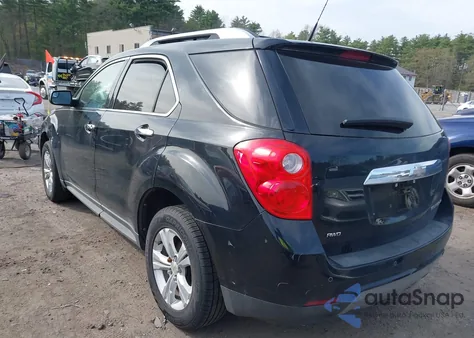 2012 Chevrolet Equinox Ltz из США, поврежденный, VIN 2GNFLGEK5C6162357